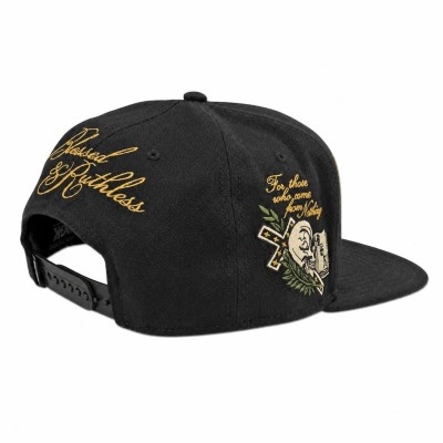 Gorra DGK Trinidad Snapback Hat Black DGK-HEH-1304 Gorras DGK