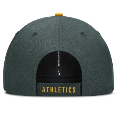 Gorra Nike MLB A's Dri-Fit Club Structured Cap Youth Pro Green 3EY NBK2-3EY-FZ-FWN Gorras y complementos niño NIKE