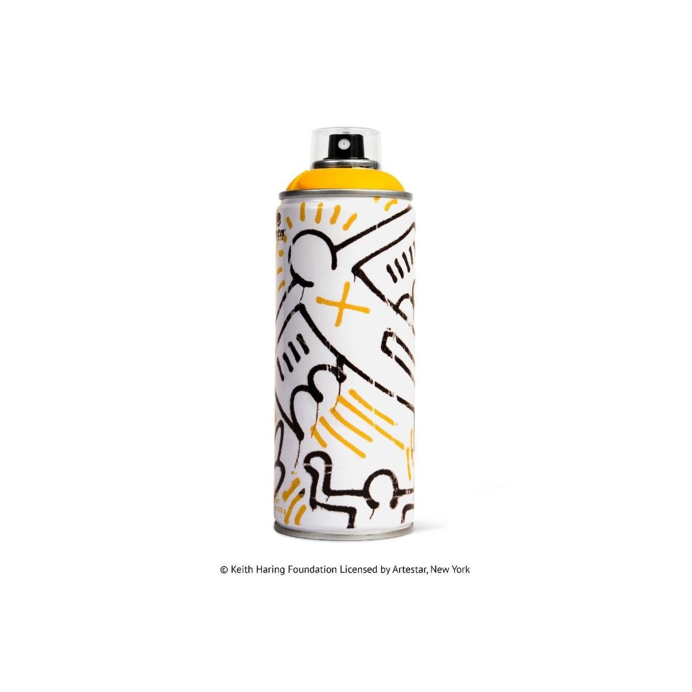 Spray Edición limitada MTN Montana Colors Keith Haring Amarillo Yellow MTN-KEITH-HARING-YELLOW Botes de spray Montana Colors