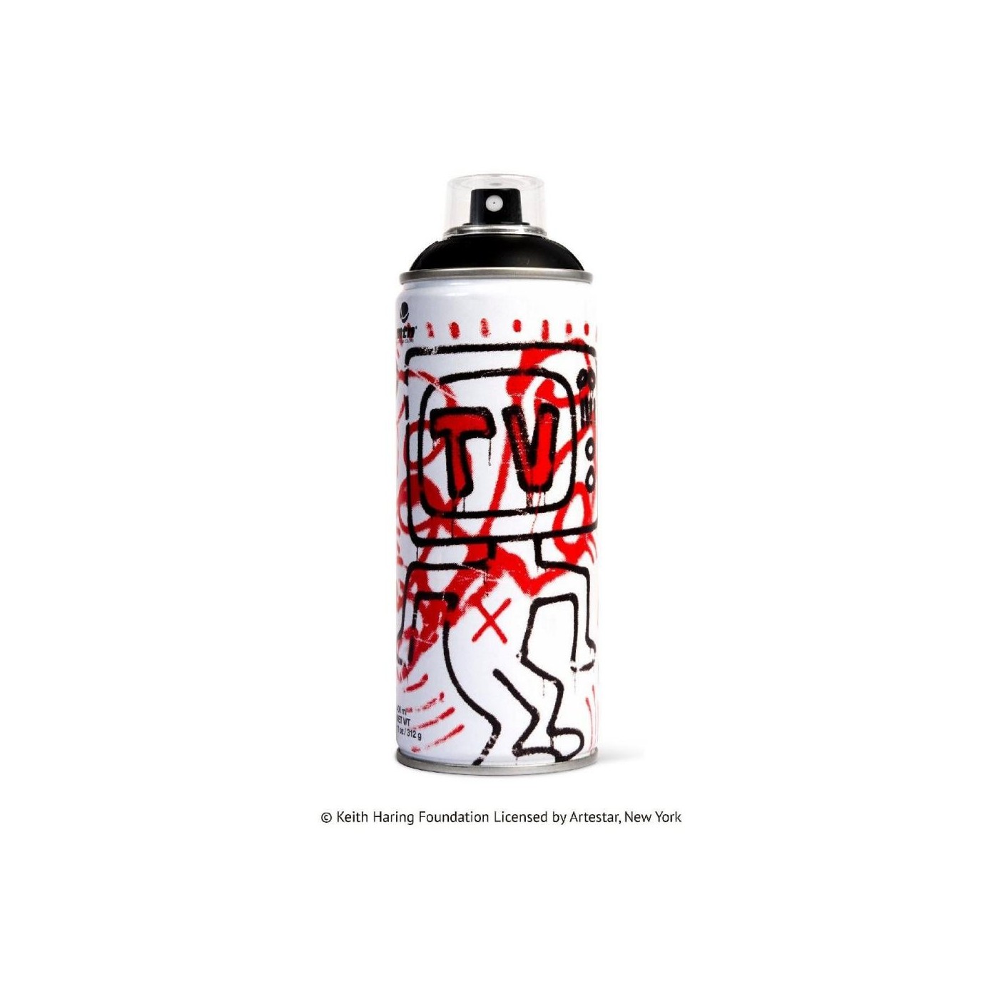 Spray Edición limitada MTN Montana Colors Keith Haring negro black MTN-KEITH-HARING-NEGRO Botes de spray Montana Colors