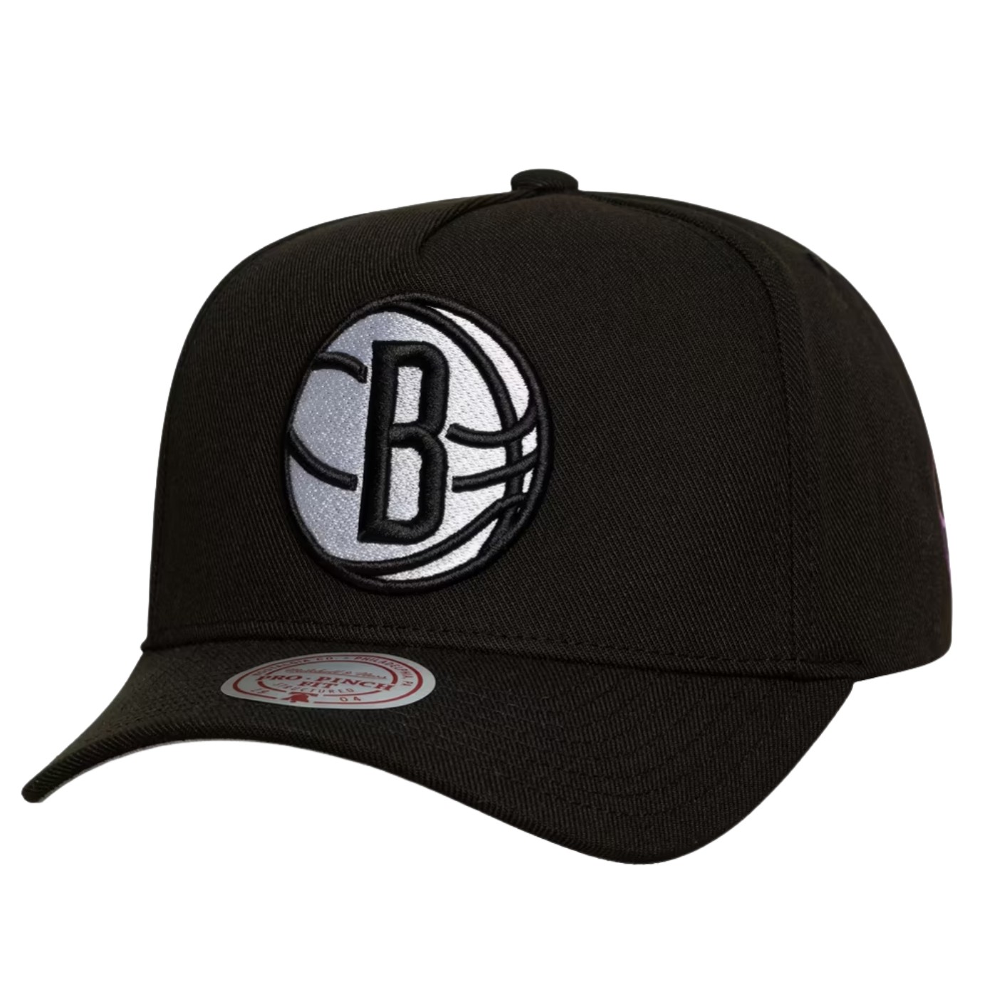 Gorra Mitchell & Ness NBA Brooklyn Nets 404 Club Neon Pro Snapback Black HP18980-BNEBLCK Gorras Mitchell & Ness