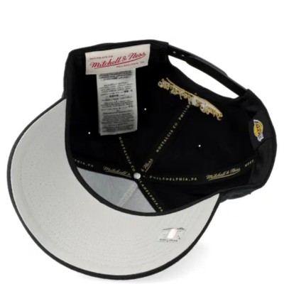 Gorra Mitchell & Ness NBA Los Angeles Lakers Black And Gold Pro Snapback Black HP18926-LALBLCK Gorras Mitchell & Ness