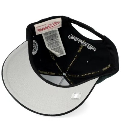 Gorra Mitchell & Ness NBA Brooklyn Nets Triple Check Pro Snapback Black HP18996-BNEBLCK Gorras Mitchell & Ness