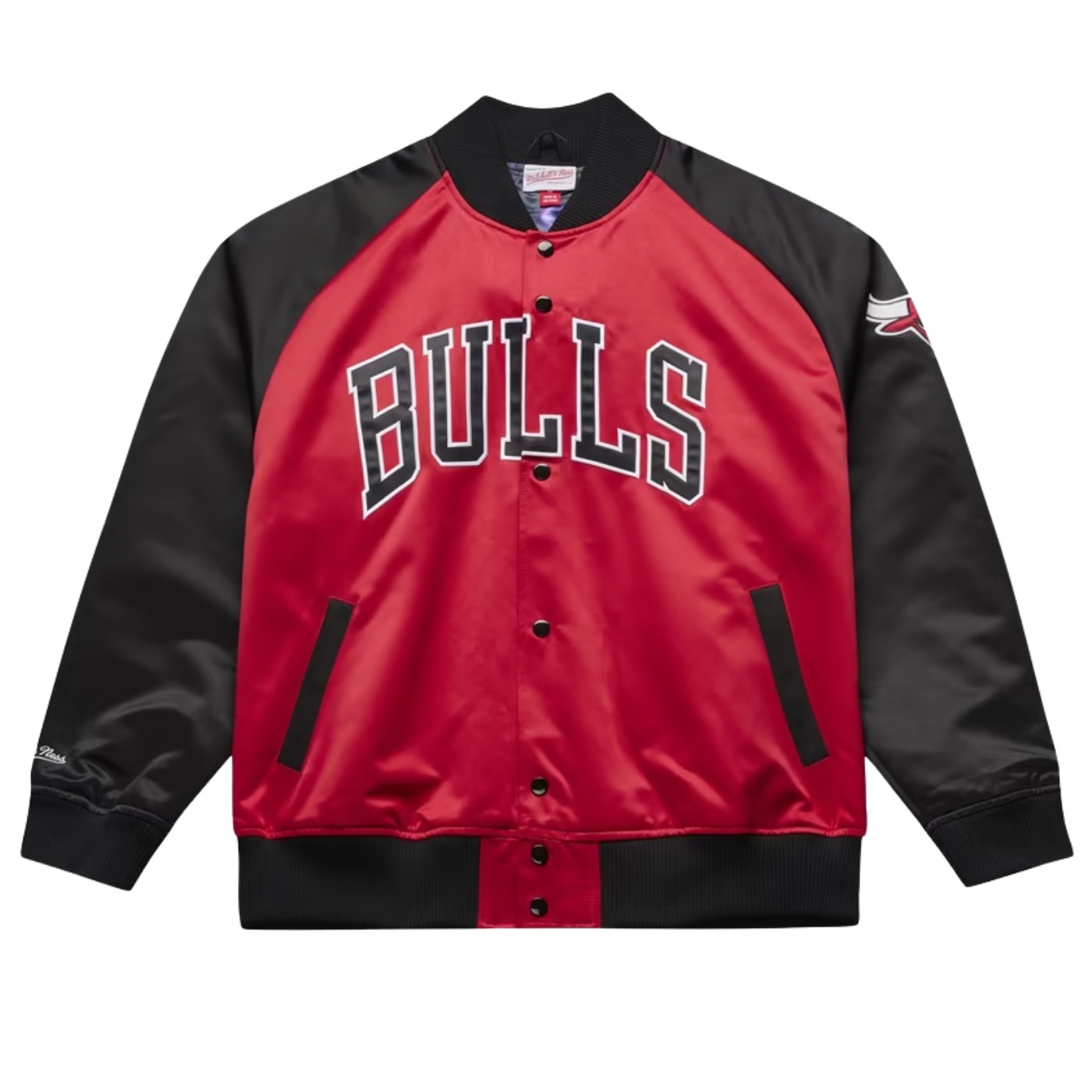 Chaqueta Mitchell & Ness NBA Chicago Bulls - Derrick Rose Legends Player Lightweight Satin Jacket Scarlet-Black JK17941-CBUSCBK Chaquetas Mitchell & Ness