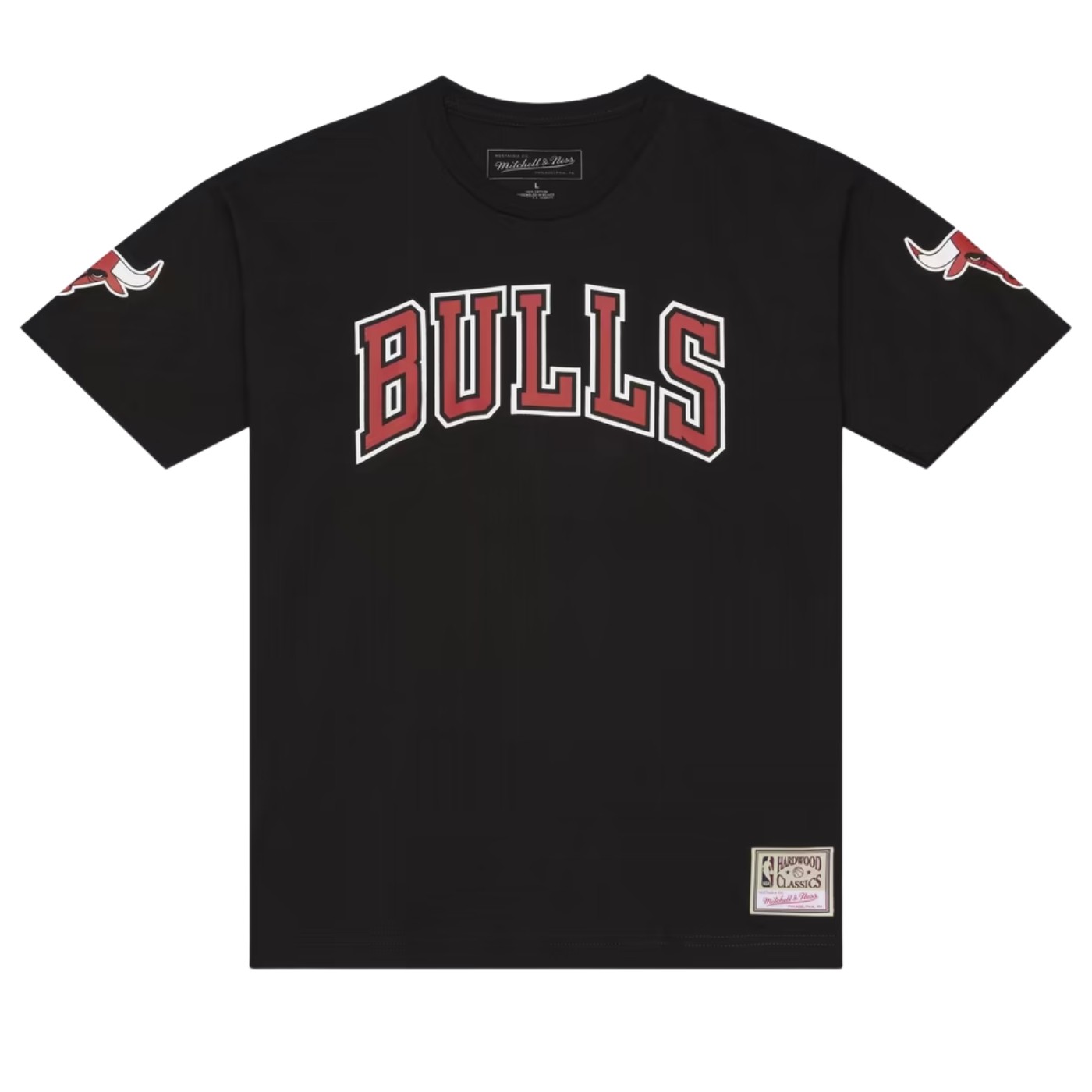 Camiseta Mitchell & Ness NBA Chicago Bulls - Dennis Rodman Name & Number Classic Tee Black NN17880-CBUBLCK Camisetas Mitchell & Ness