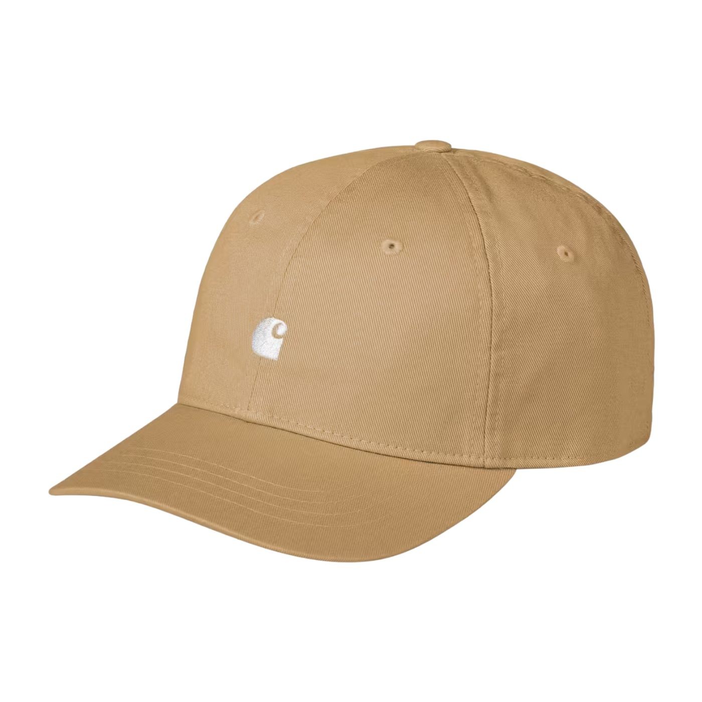 Gorra Carhartt WIP Madison Logo Cap WIP Dusty H - White I036730_3Y7_XX Gorras Carhartt WIP
