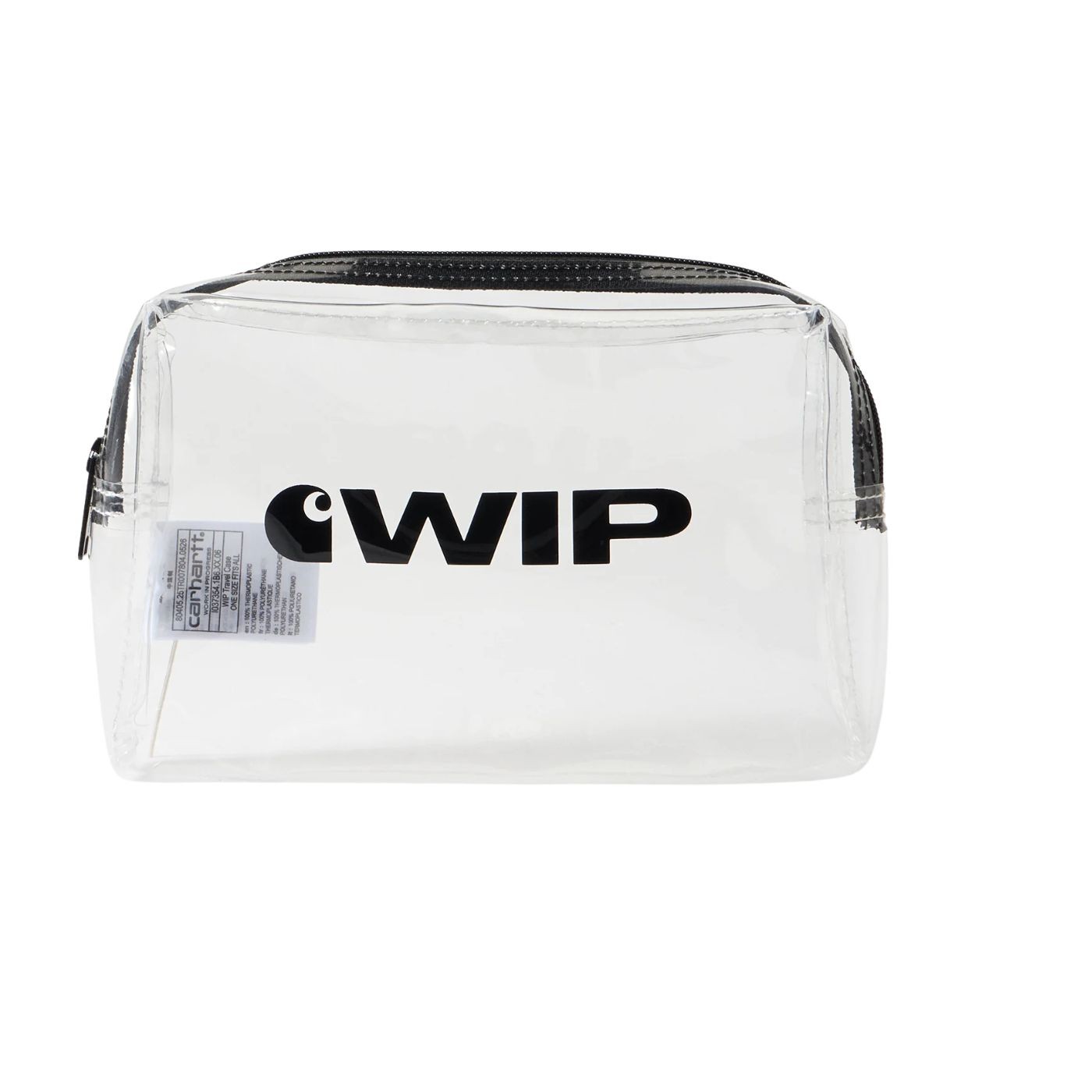 Funda de viaje transparente Carhartt WIP WIP Travel Case Clear I037354_1B6_XX Bolsos Carhartt WIP