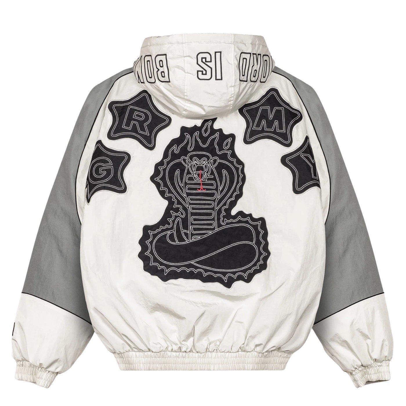 Chaqueta pull over Grimey Sho Nuff Pull Over Jacket Off White GPVJ219-OWHT Chaquetas Grimey