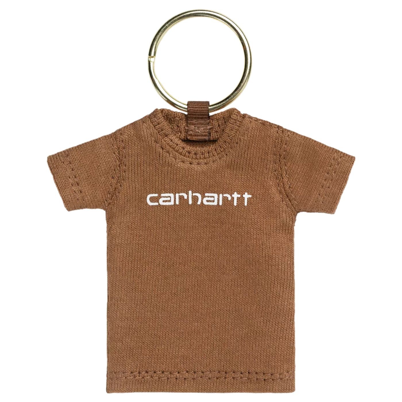 Llavero Carhartt WIP Mini Script T-Shirt Keychain Hamilton Brown I037324_HZ_XX Accesorios Carhartt WIP
