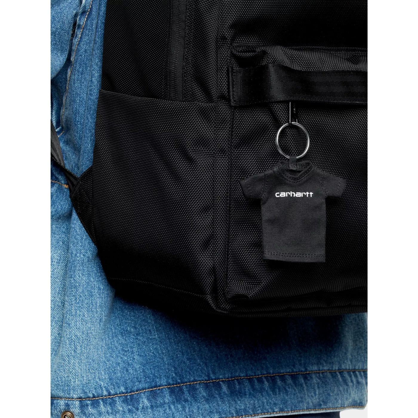 Llavero Carhartt WIP Mini Script T-Shirt Keychain negro Black I037324_89_XX Accesorios Carhartt WIP