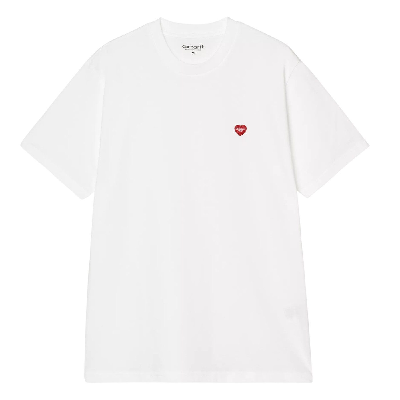 Camiseta Carhartt WIP S-S Small Heart T-Shirt White - Red I037116_1WZ_XX T-shirts Carhartt WIP