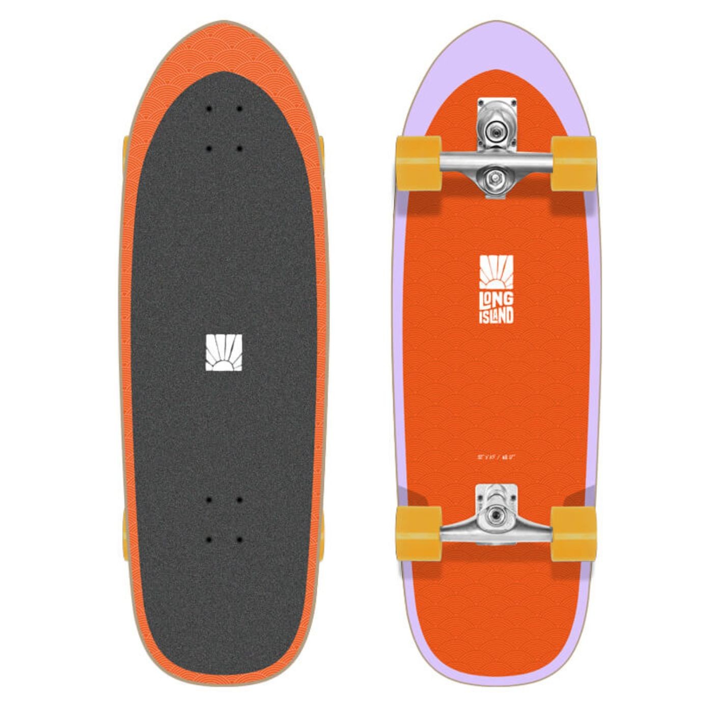 Surfskate Long Island Kona 32"x10"x17" Complete LICO0026B002 Surf Skates completos LongIsland Longboards